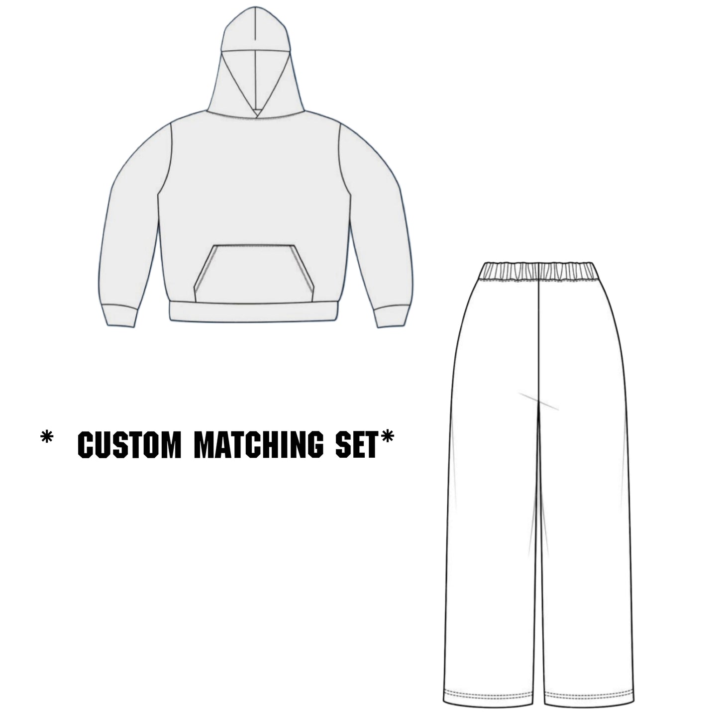 Personal Custom Tapestry Matching pants Set