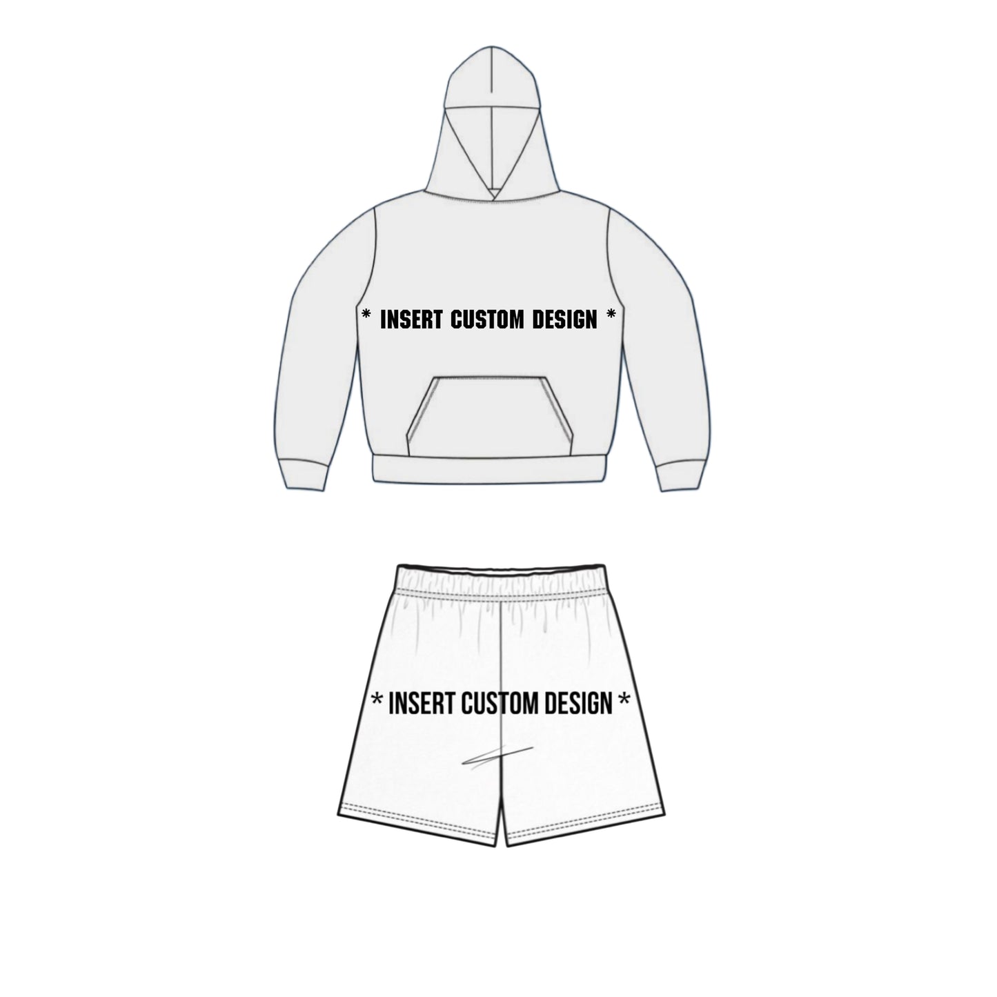Personal Custom Tapestry Matching Short Set