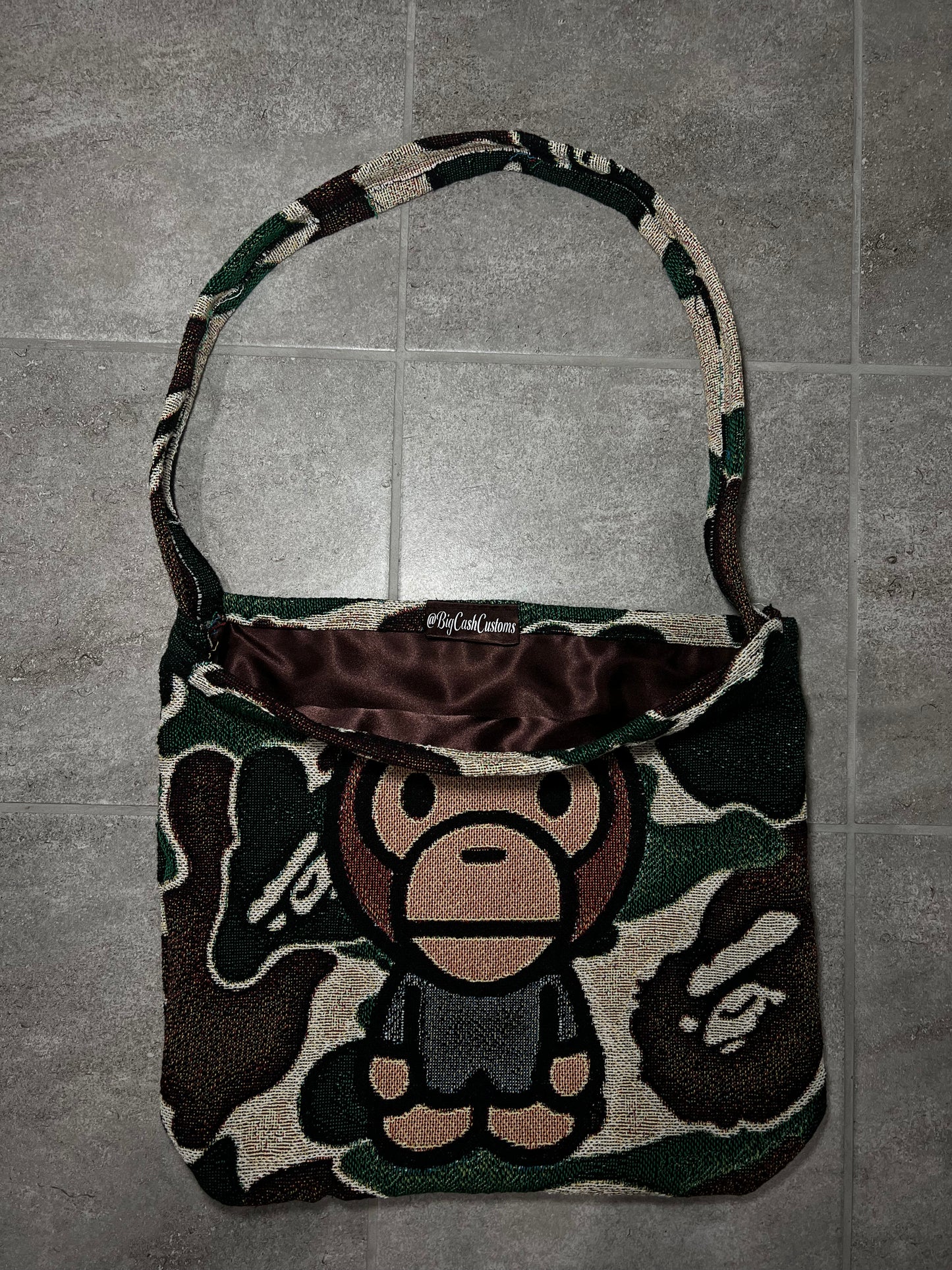 Bape Camo tote bag