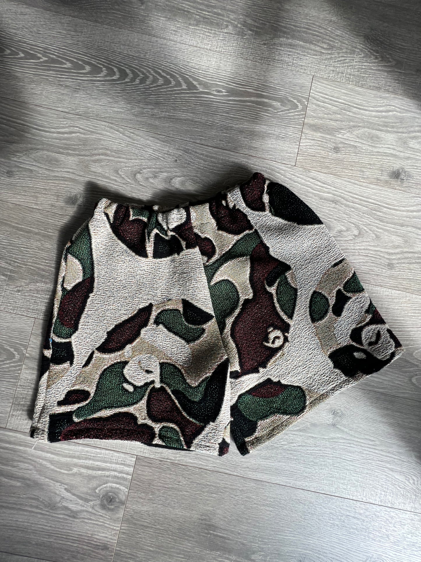 Bape Tapestry Shorts