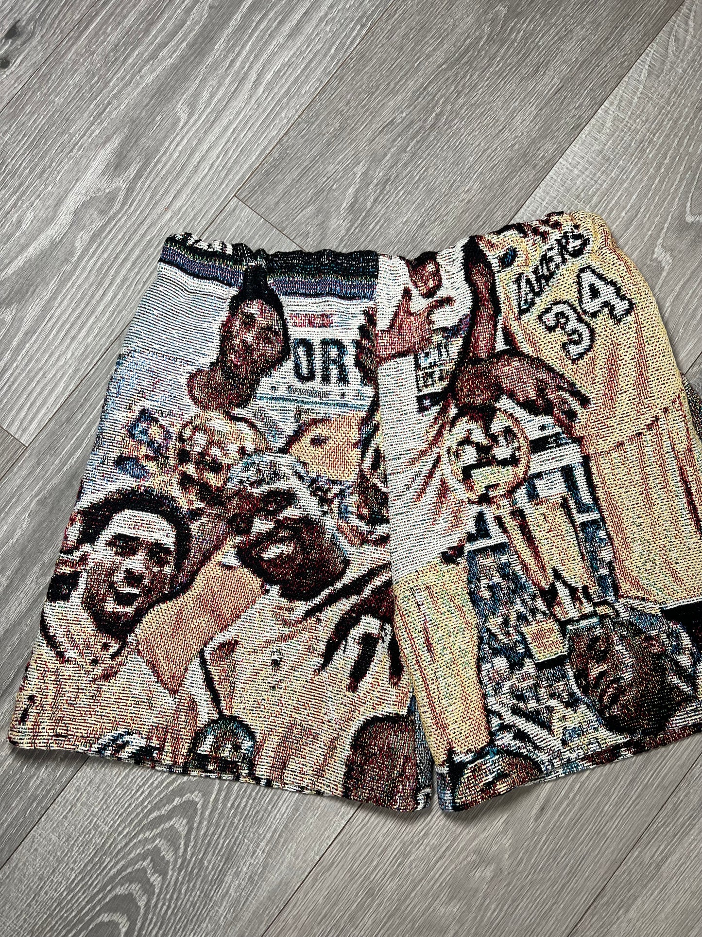 Kobe x Shaq Tapestry Shorts