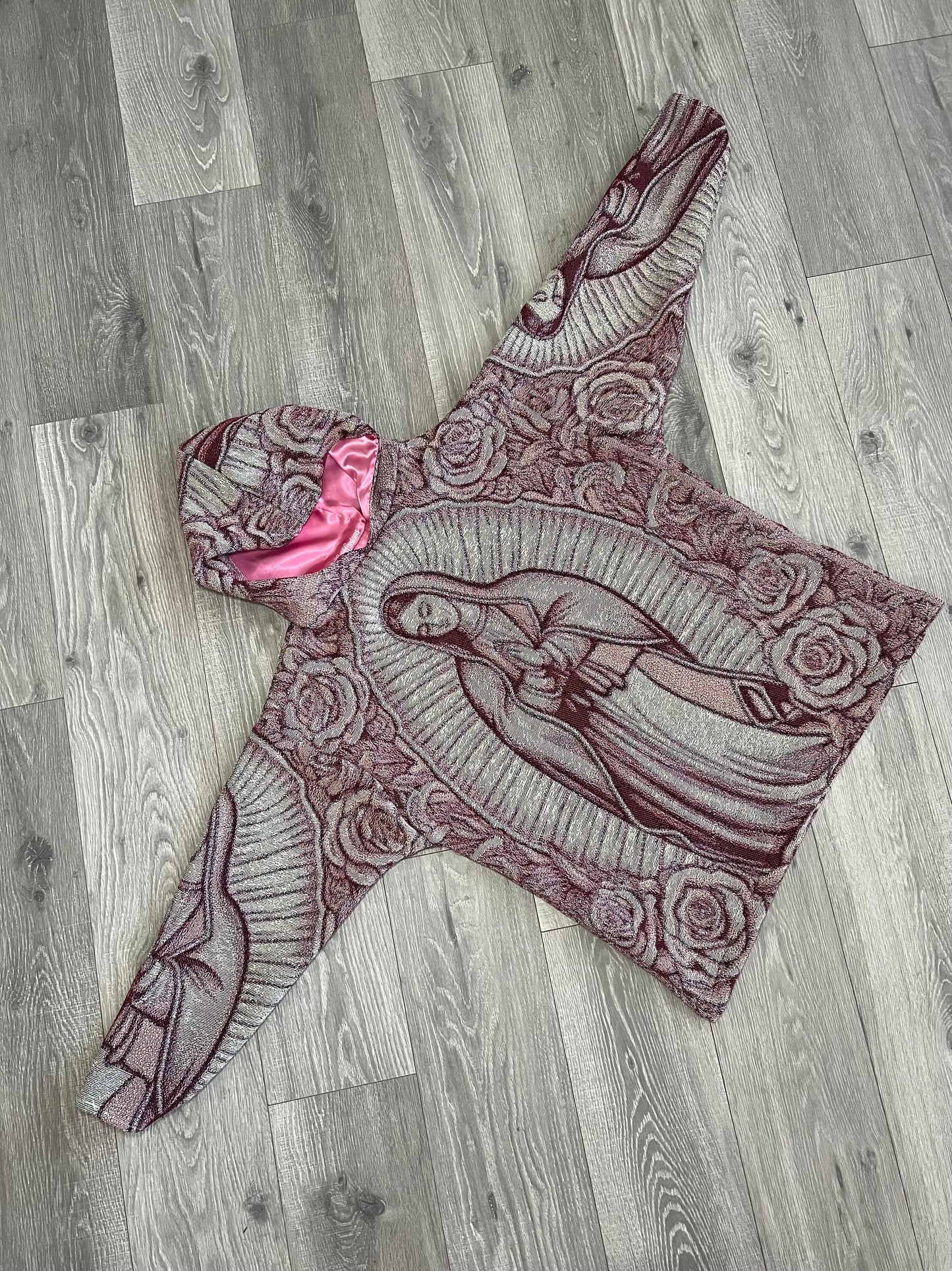 Virgin Mary Oversized Tapestry Hoodie -PREORDER