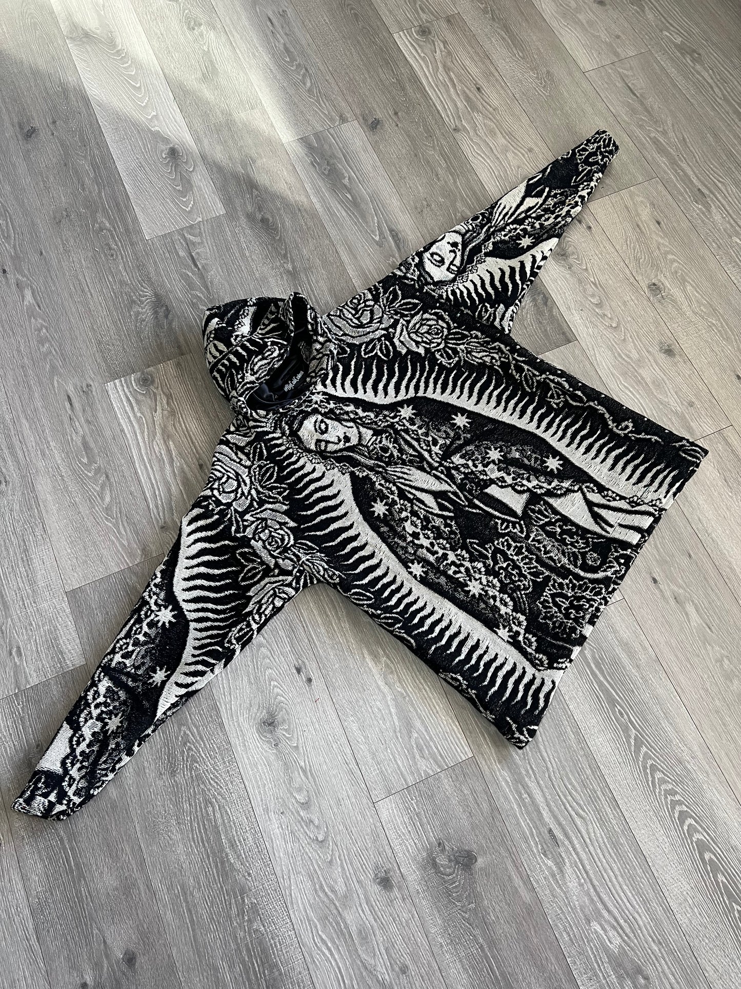 Virgin Mary Oversized Tapestry Hoodie -PREORDER