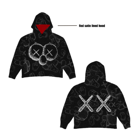 Mittens Oversized Tapestry Hoodie -  PREORDER